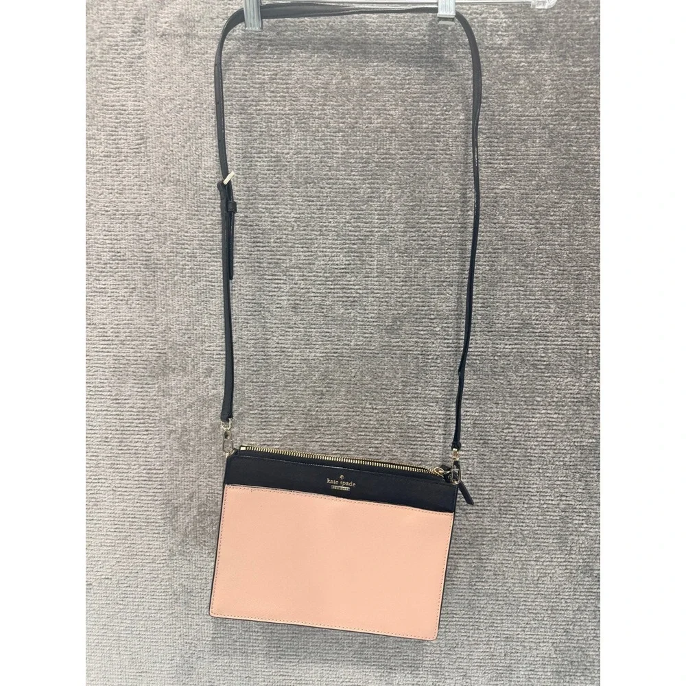 Kate Spade Crossbody Women OS Pink Cameron Street Clarise Saffiano Bag